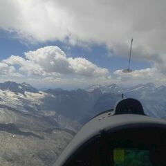 Verortung via Georeferenzierung der Kamera: Aufgenommen in der Nähe von Gemeinde Mayrhofen, Österreich in 3500 Meter
